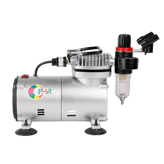 OPHIR Portable Air Compressor for Hobby Model Craft Airbrush Compressor Set