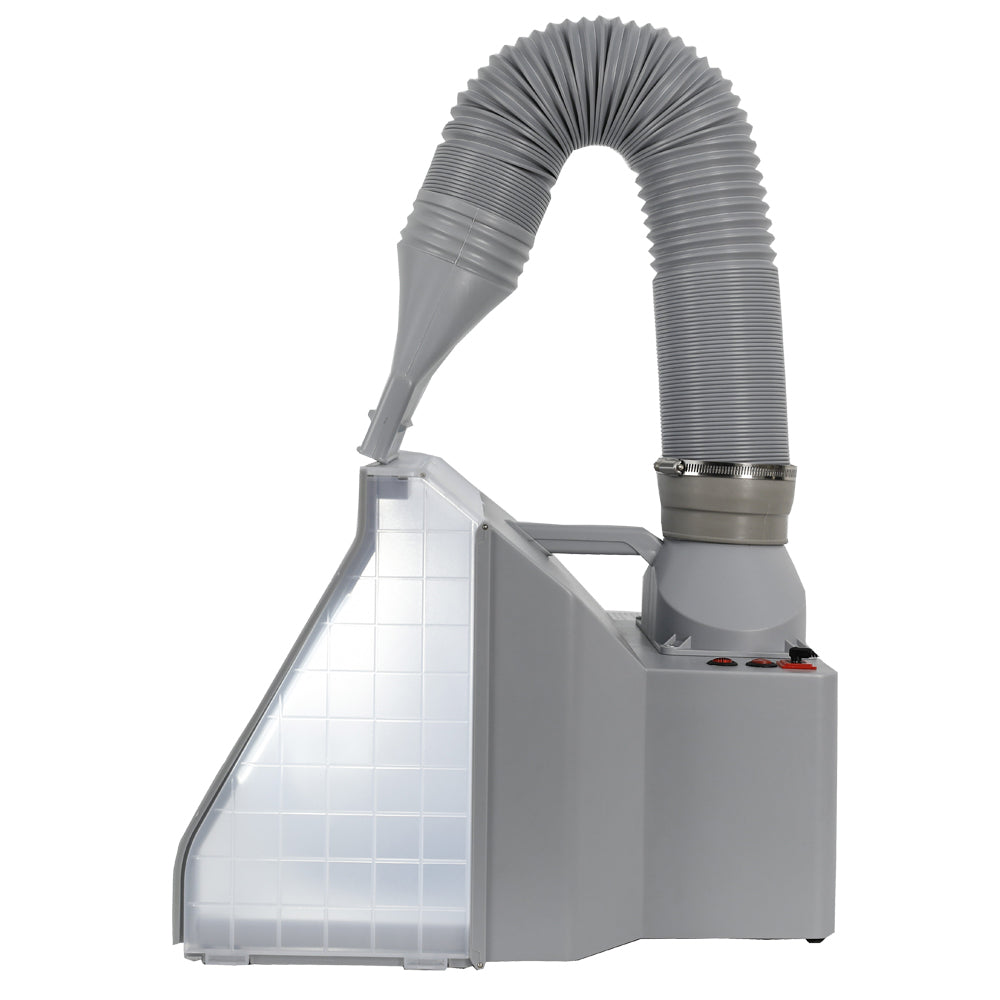 OPHIR Airbrush Spray Booth with Led Light Kit for Model Cake Crafts Painting