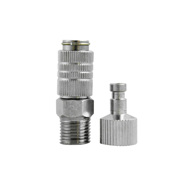 OPHIR Airbrush Adapter 1/8 Female & 1/8 Male Quick Couples Adapter for Model Hobby Tattoo Airbrushes