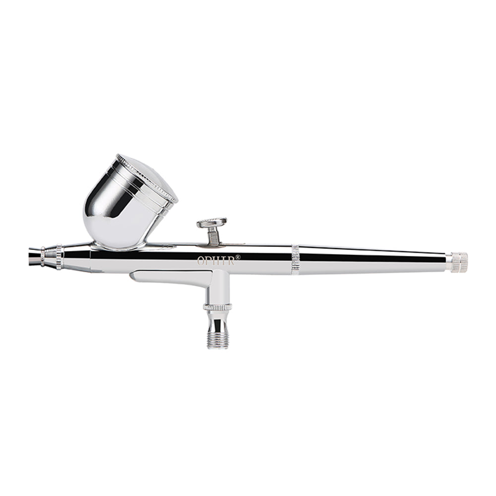 OPHIR Pro Dual Action Airbrush Set with Air Tank Compressor Spray Gun for Nail Art Baking Painting Makeup Model Painting Tool