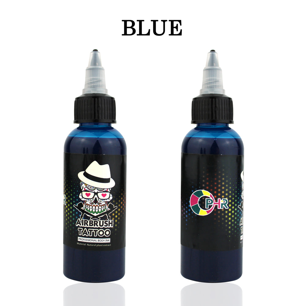 OPHIR Professional Airbrush Temporary Tattoo Ink, Body Art Paint 60ML/Bottle 2.03OZ/Bottle
