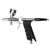 OPHIR Double-Action Spray Gun 0.3mm,0.5mm,0.8mm Nozzle Set Trigger Air-Paint Control Spray Gun Kit with 3 Cups for Hobby Painting
