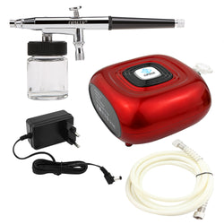  Air Brush kit with Air Compressor-Auto Handheld
