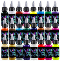  OPHIR 30 Colors Nail Art Inks Airbrush Paint Acrylic