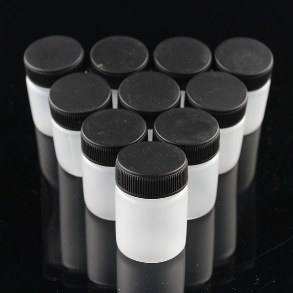 OPHIR Airbrush Plastic Bottles Professional Paint Tattoo Ink Cup for Pigment Inks Storage