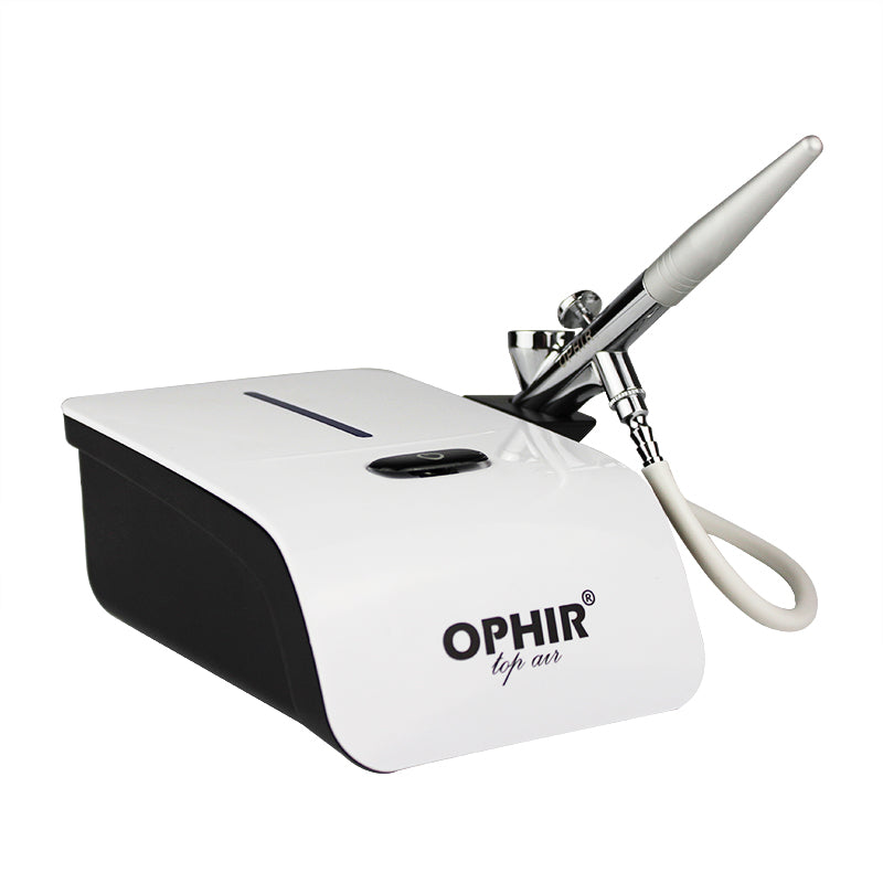 OPHIR Single Action Airbrush Makeup Beauty Airbrush Air Compressor Equipment Kit for Cosmetic
