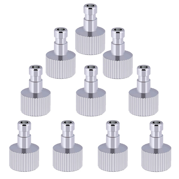 OPHIR 10 PCS Airbrush Adapter 1/8 Female Quick Couple Connector for Airbrush Spray Gun Kit