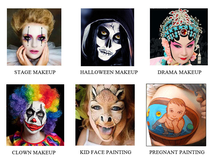 30g OPHIR Face Paint Body Painting Drawing for Kids, Party, Showing