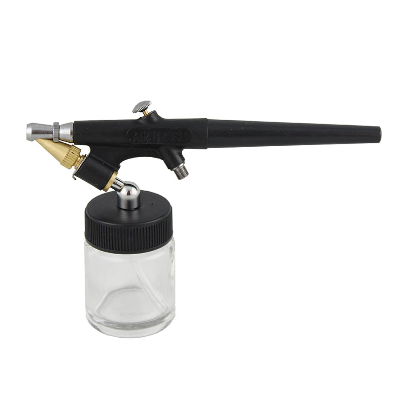 OPHIR Airbrush Kit Professional Air Compressor Set with Single Dual Action Airbrushes for Model Crafts Hobby Tattoo