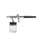 OPHIR Professional Airbrush 0.35mm Nozzle Spray Down-Pot Dual Action Nail Airbrush Hobby Model Tattoo Painting Kit Gun Paint