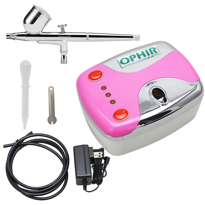 Mini Air Compressor Set Double Action Gravity Feed Airbrush Kit Airbrush  for Manicure Craft Cake Nail Gun Spray Tool Set | Wish