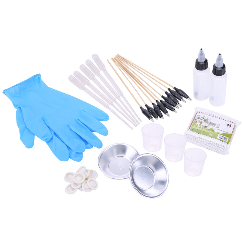 OPHIR Pro Airbrush Compressor Kit with 3 Nozzles Airbrush Set Airbrush Cleaning Tool for Model Car Handmade Work Painting