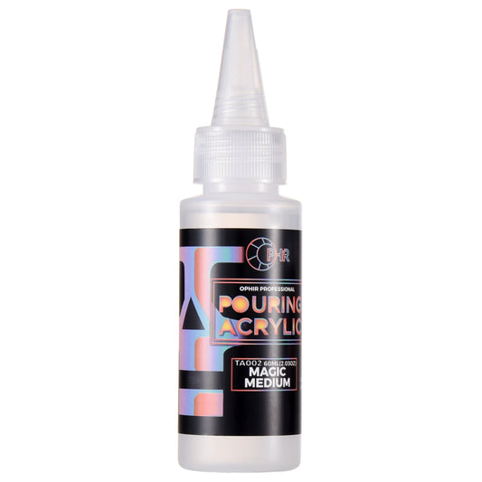 OPHIR Pouring Magic Medium for Acrylic Pouring Paint,Making Cell Effect 60ML