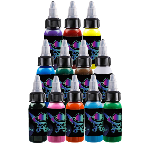  OPHIR 12 Colors Nail Art Inks Airbrush Paint, Acrylic Paint  Nail Polish/Pigments for Hobby, Craft, Shoe Painting Nail Stencils Painting  10ML/Bottle Nail Tools : Arts, Crafts & Sewing