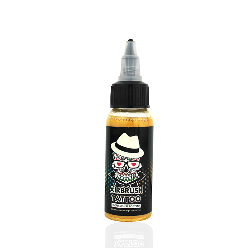 OPHIR Airbrush Temporary Tattoo Ink Tattoo Body Art Airbrush Pigment for Tattoo Stencils Work 30ML/Bottle