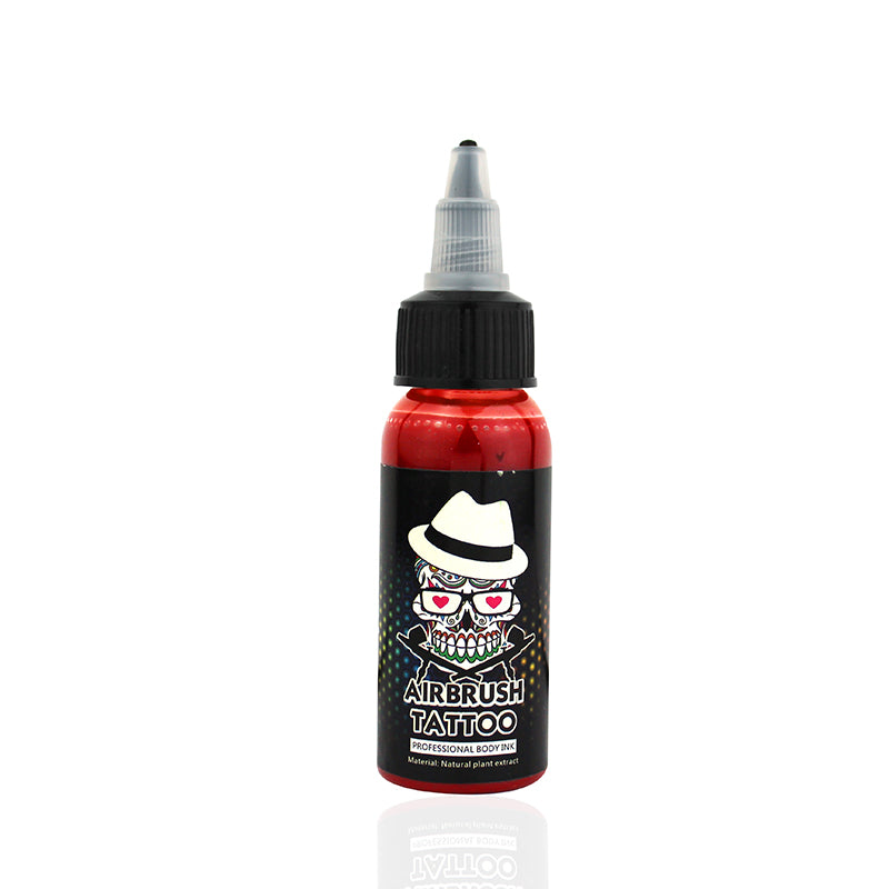OPHIR Airbrush Temporary Tattoo Ink Tattoo Body Art Airbrush Pigment for Tattoo Stencils Work 30ML/Bottle