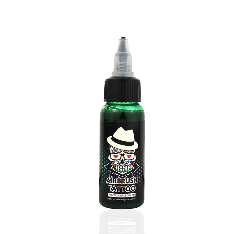 OPHIR Airbrush Temporary Tattoo Ink Tattoo Body Art Airbrush Pigment for Tattoo Stencils Work 30ML/Bottle