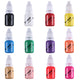 OPHIR Airbrush Nail Ink Polishing Pigment Nail Art Paint 10ML/Bottle for Airbrush Manicure Nail Art
